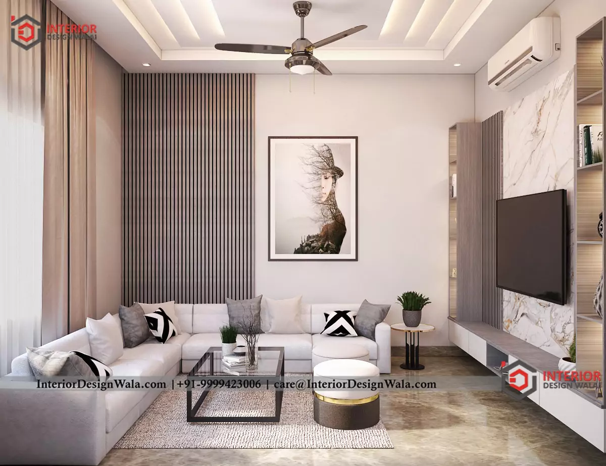 20 Living and Drawing Room Ideas for Indian Households  ZAD Interiors